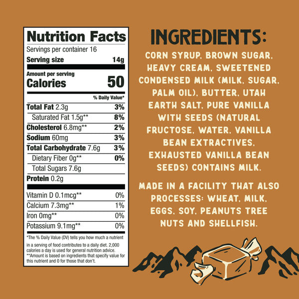 2 for $20 Chef J’s Caramels