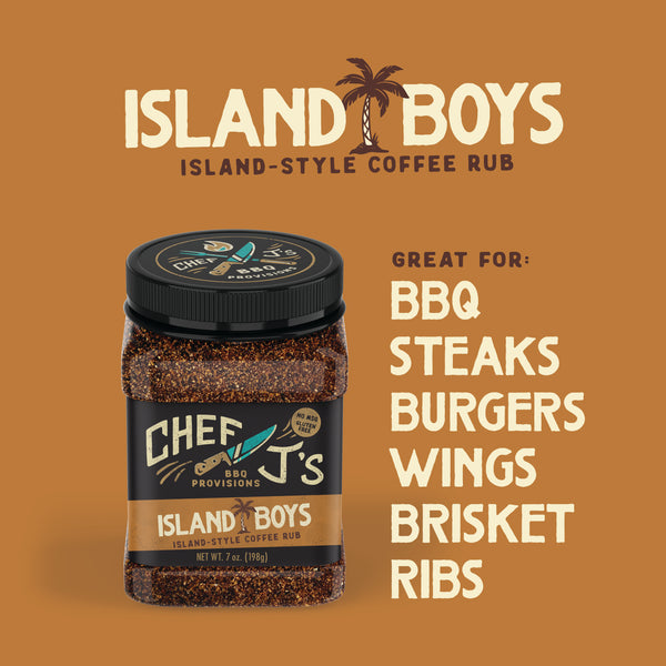 Island Boys Coffee Rub - 7 oz wt