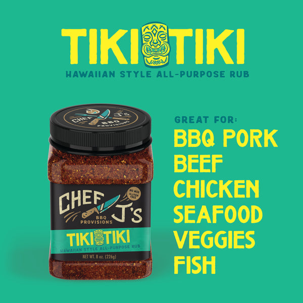 Tiki Tiki Rub - 8 oz wt