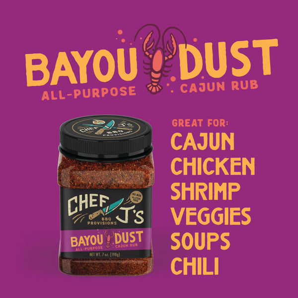 Bayou Dust Rub - 7 oz wt